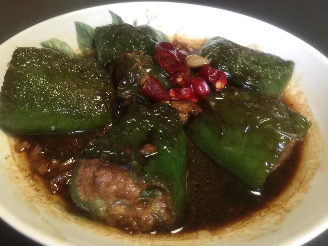 下饭菜肴--青椒酿肉