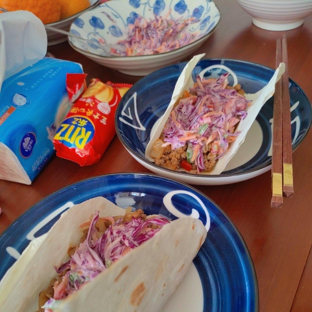 经典墨西哥牛肉塔可Taco Tuesday٩˃̶͈̀௰˂̶͈́و｜夏日轻食#Healthymeals#