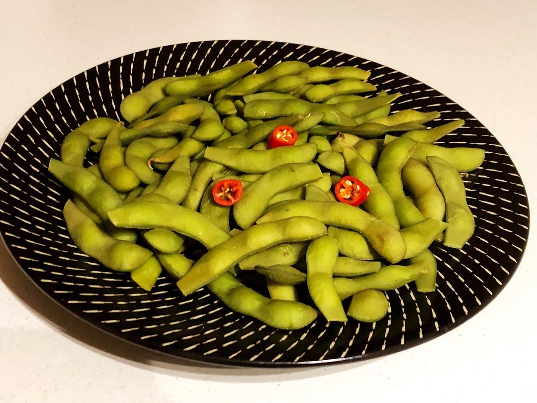 四季都能吃到的日式煮毛豆
