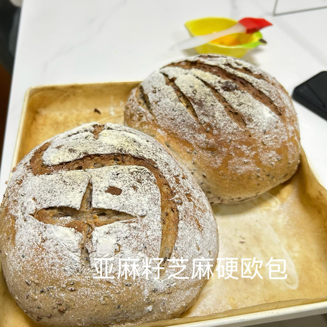 无糖无油的「亚麻籽多谷物面包」，做一次秒被吃光