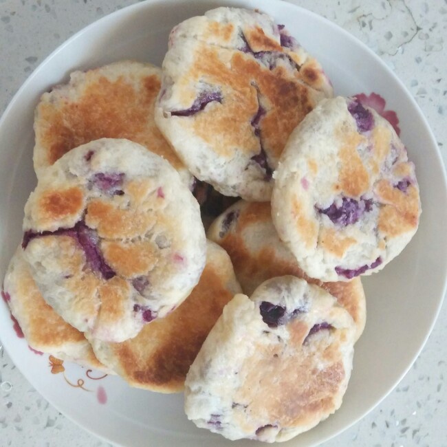 紫薯馅饼