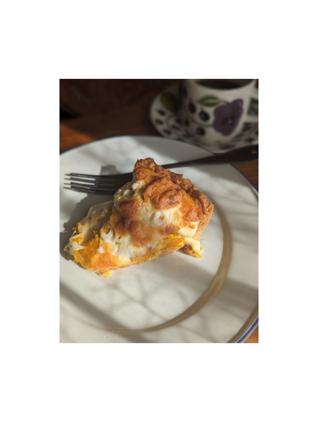 周末的Brunch-蘑菇培根派
