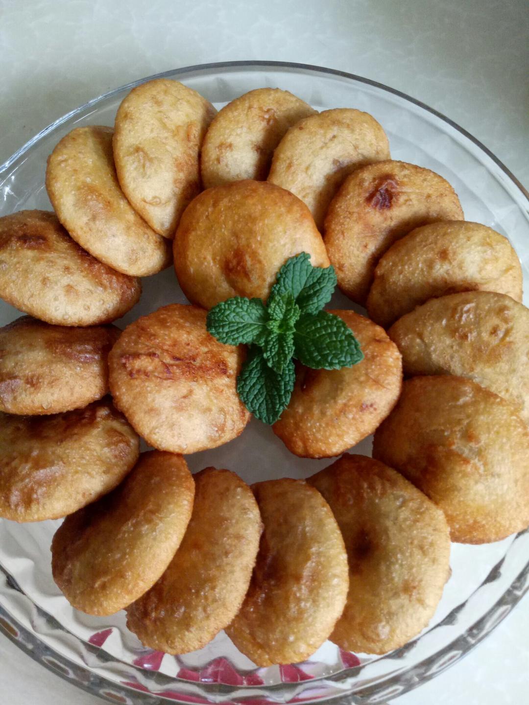 sun焦宝宝做的乡宁白面油糕