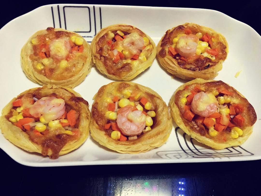 超简单迷你小披萨(蛋挞皮)