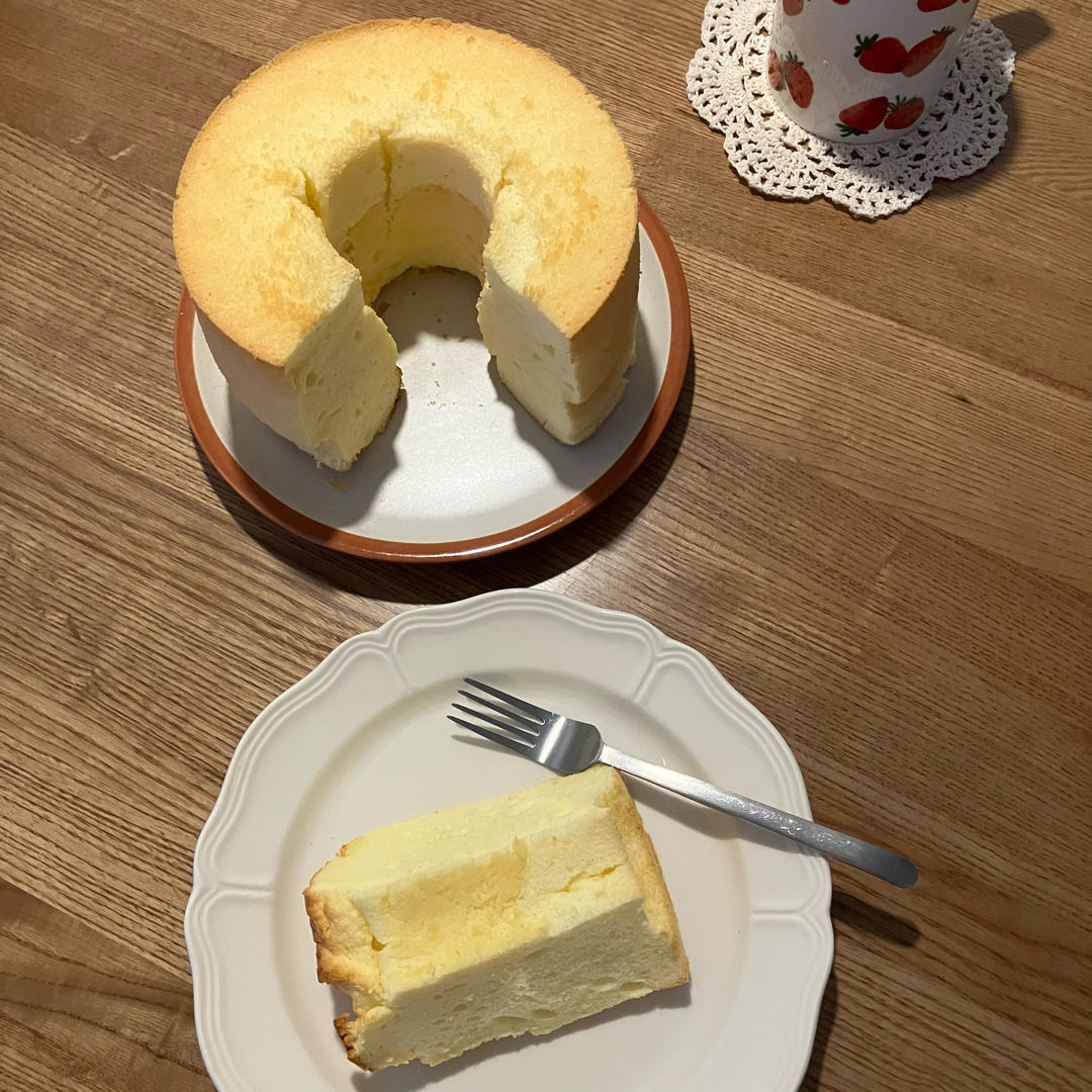 最好吃的戚风——奶油奶酪戚风