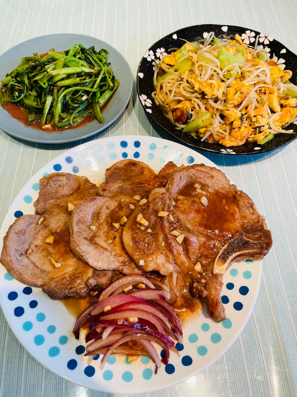 香煎小猪排