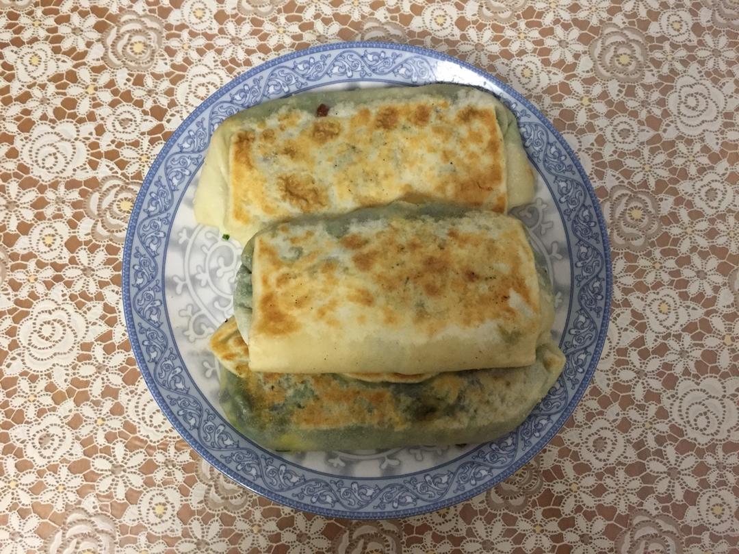 春卷皮～韭菜盒子