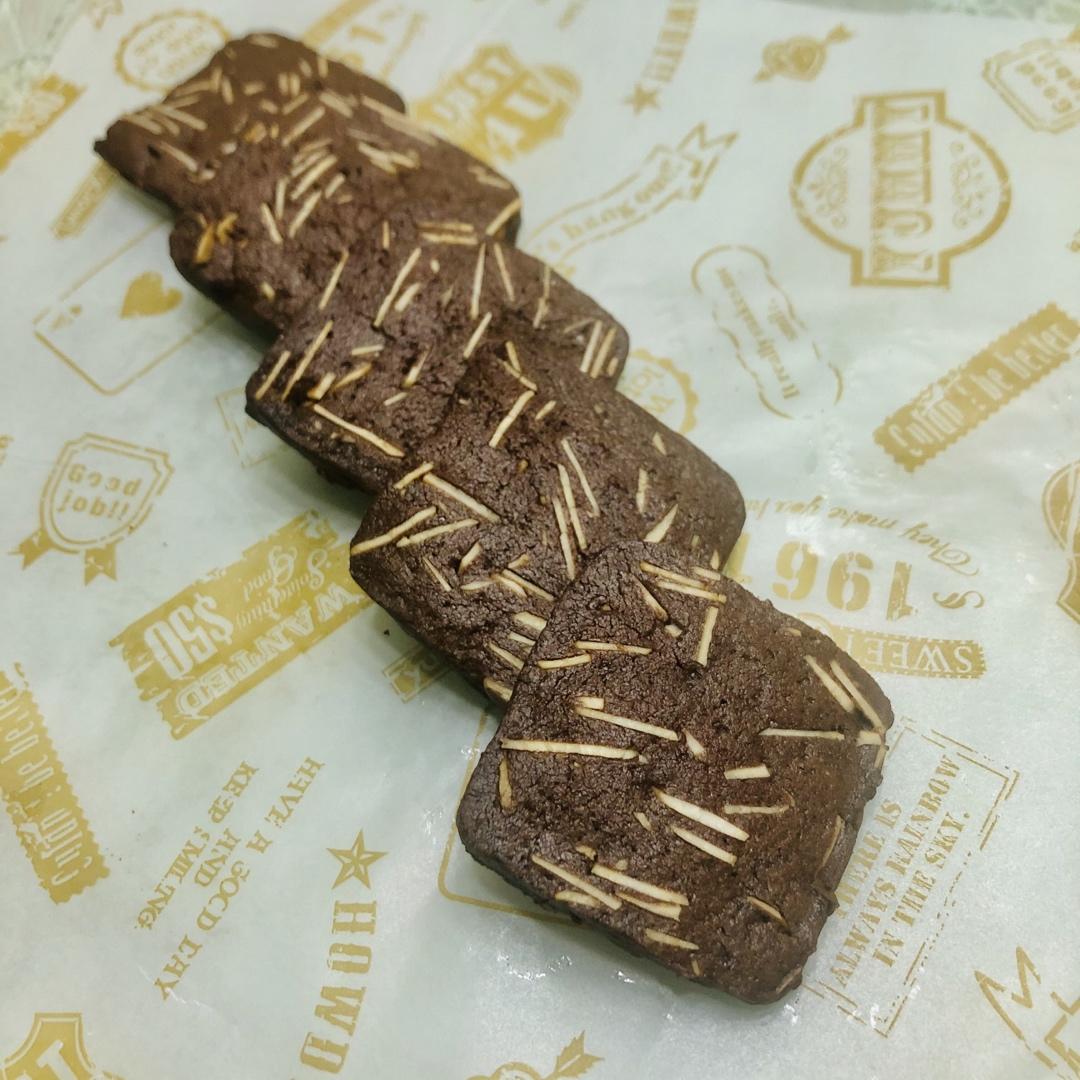 可可杏仁饼干（超详细）
