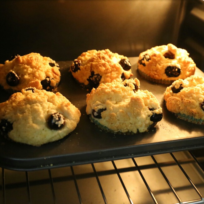 PH大师的金宝顶蓝莓马芬