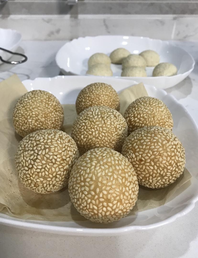 空心油麻球