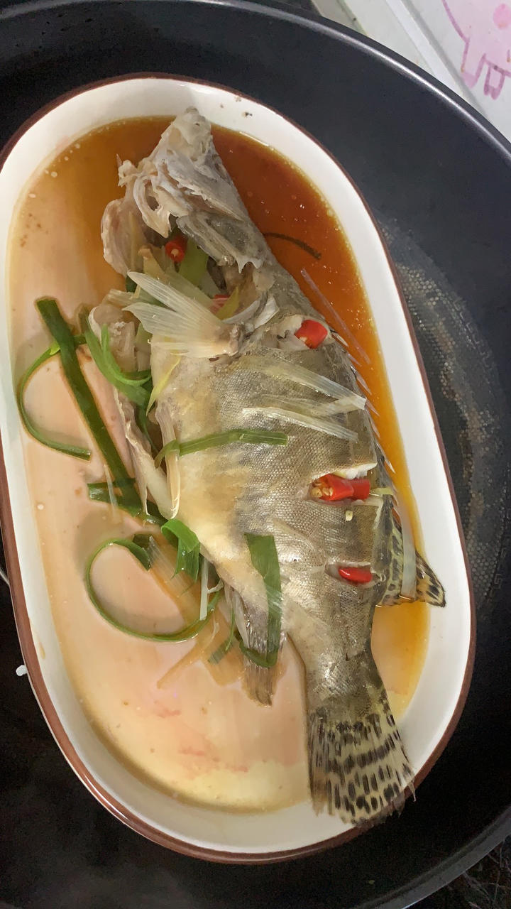 清蒸鱼（桂鱼、鲈鱼、多宝、鳊鱼均适用）