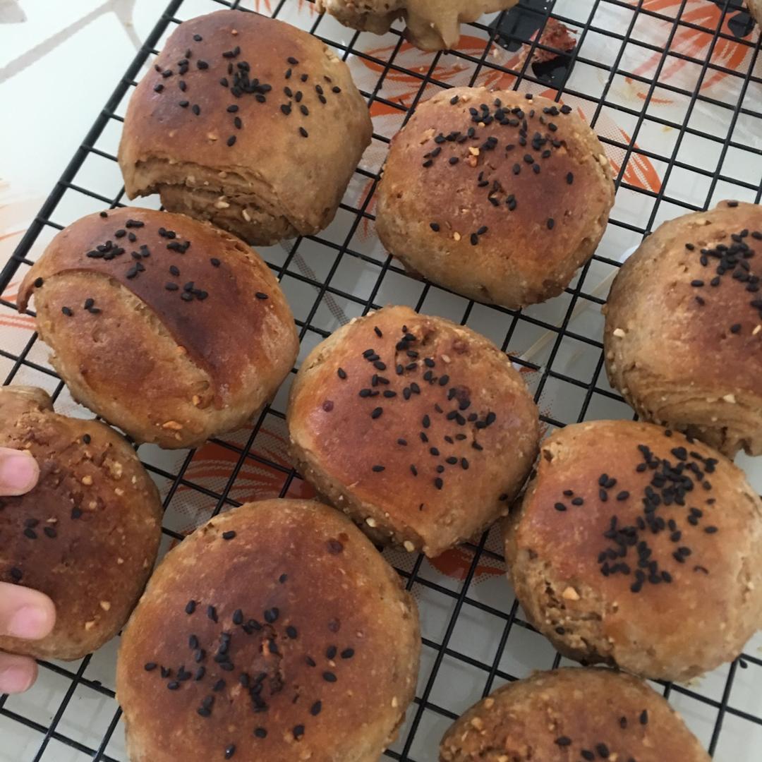 麻酱红糖烧饼（火烧）