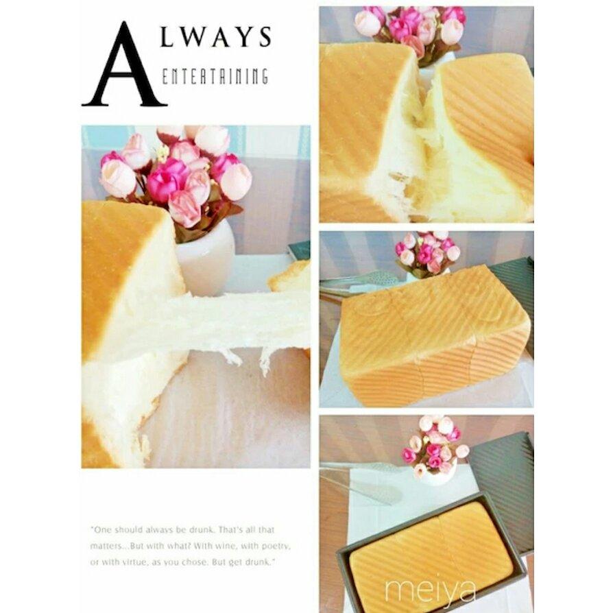 夺命软吐司(๑´ڡ`๑)超软拉丝极速方便的一次发酵吐司