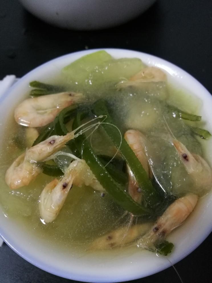 虾味冬瓜海带汤的做法
