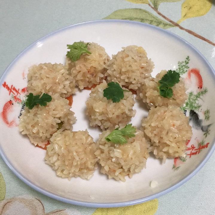 手机用户3960_4jqs做的虾仁珍珠小丸子