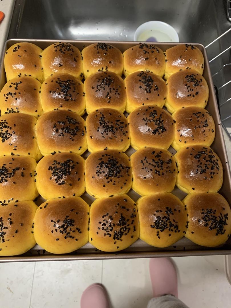 胡萝卜小面包