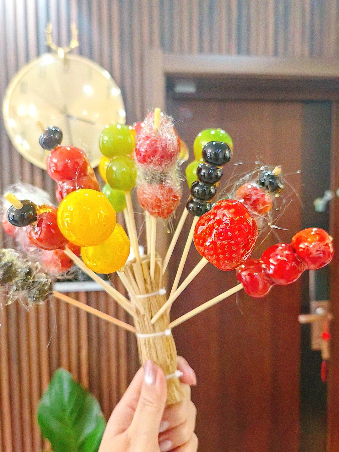 糖葫芦，适合新手教程，不咋化糖，各种注意事项都写好了