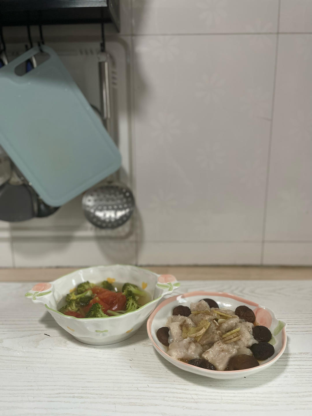 香菇蒸滑肉