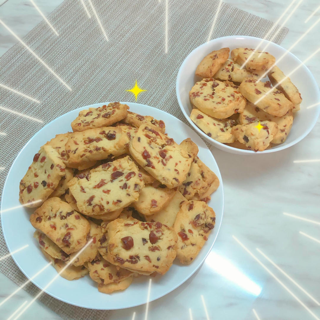 一学就会的蔓越莓曲奇饼干