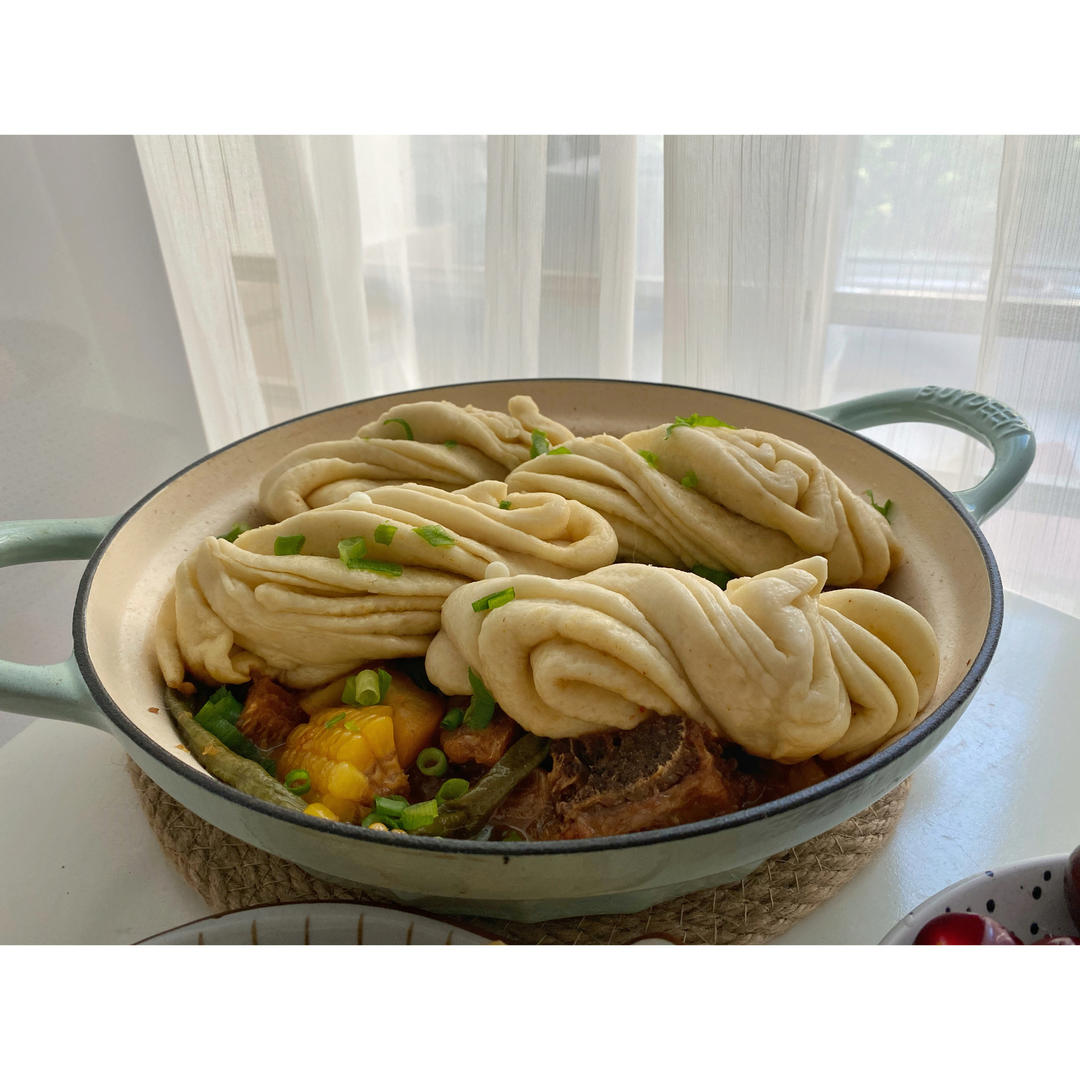 排骨玉米炖豆角