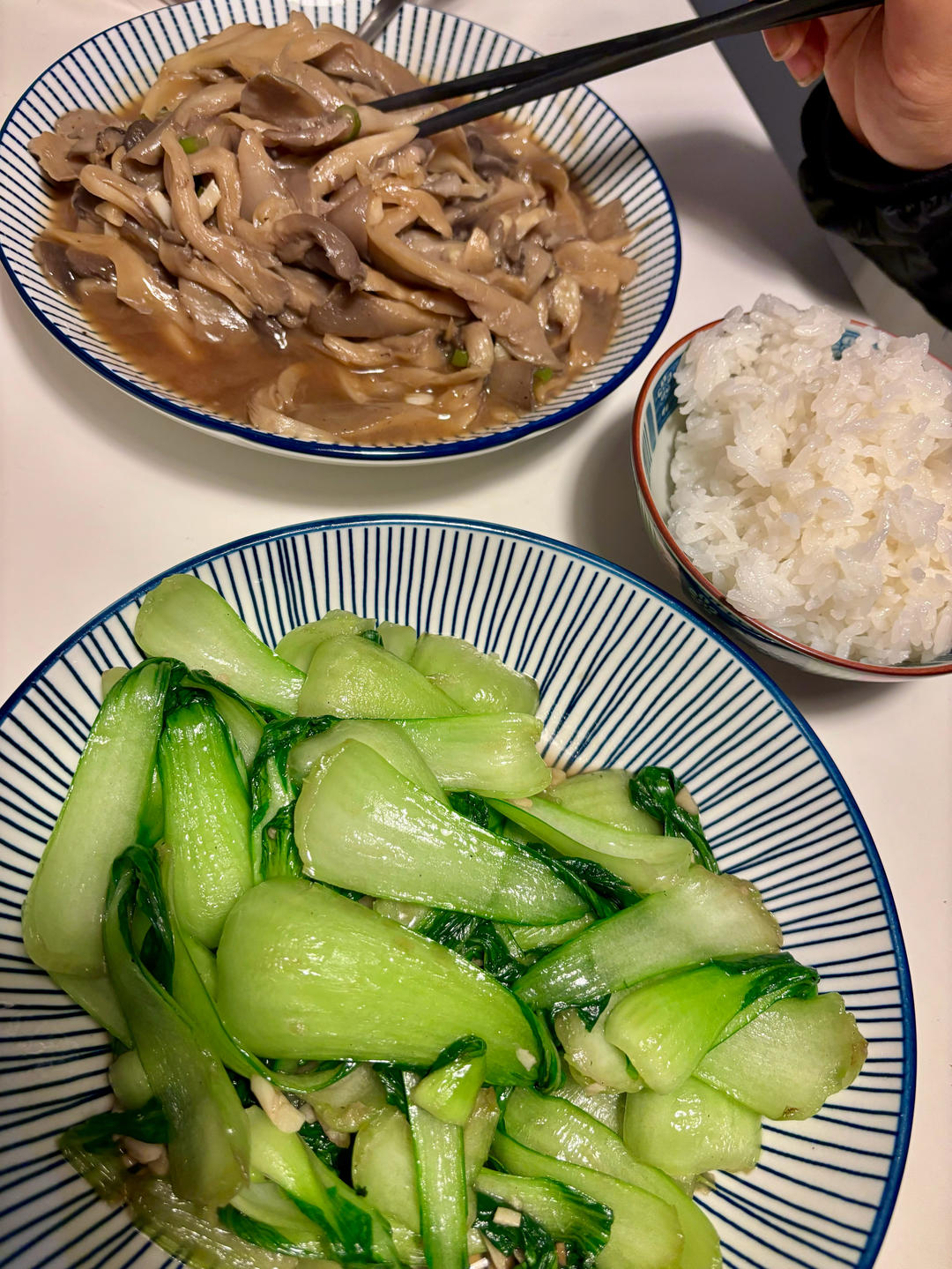素炒平菇