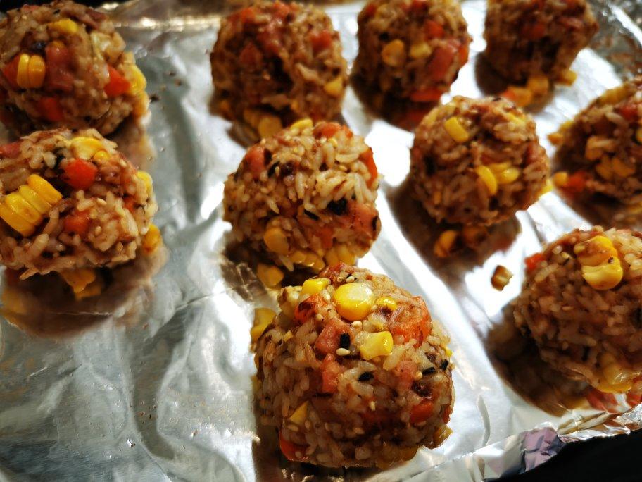 🔥剩米饭的神仙吃法！！巨好吃👉日式烤饭团