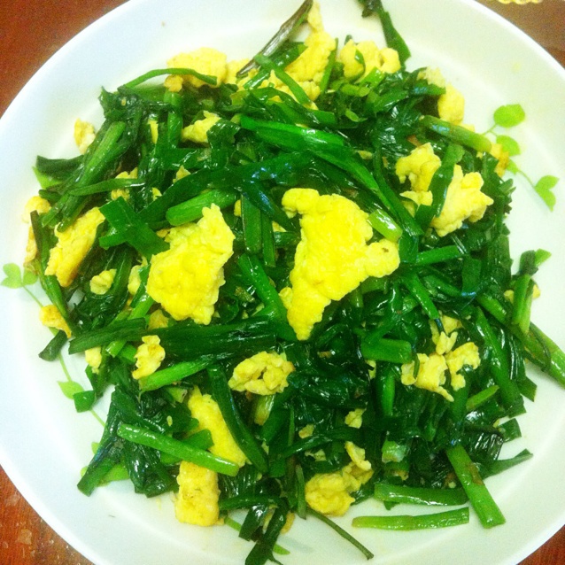 韭菜炒蛋