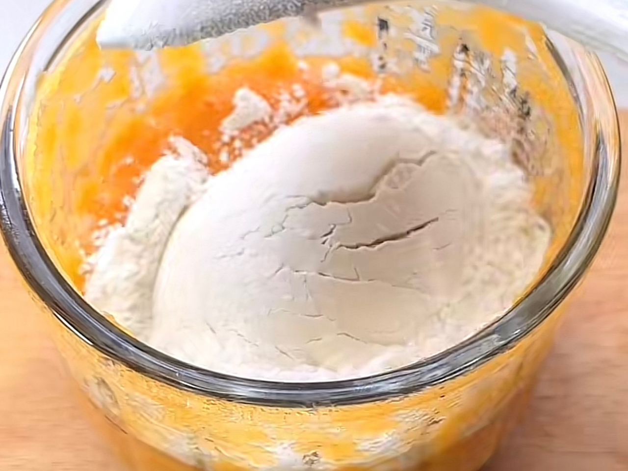 无蛋版胡萝卜苹果蒸糕（宝宝辅食）的做法 步骤6