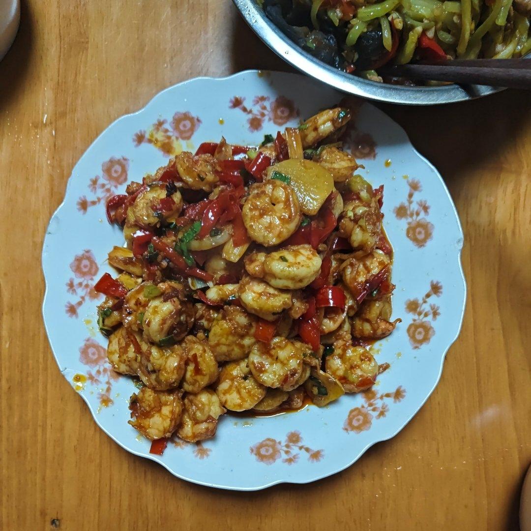 吮指香辣虾