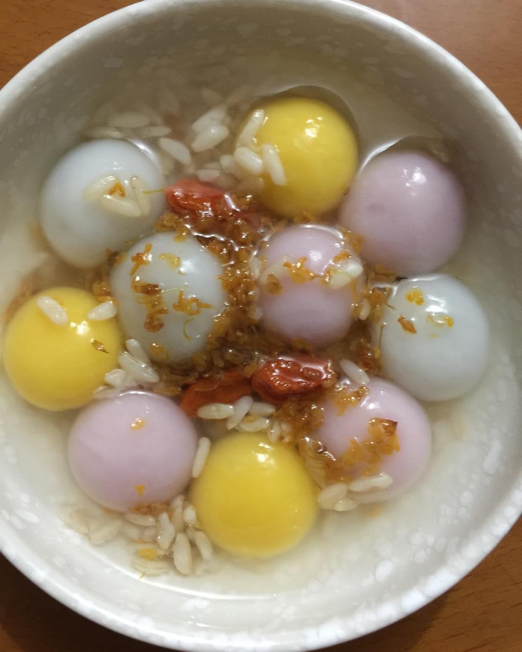 桂花米酒小汤圆