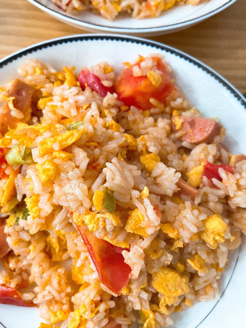 一人食·番茄鸡蛋炒饭