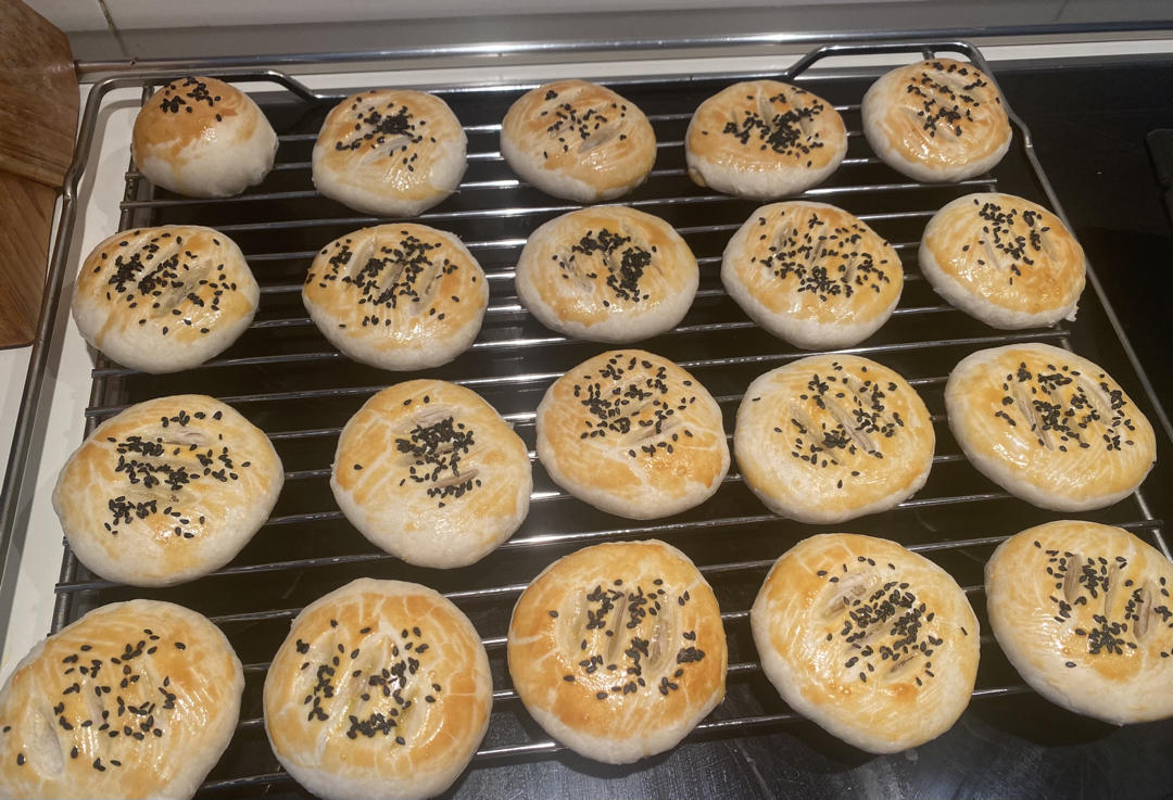 老婆饼（金沙奶黄馅）