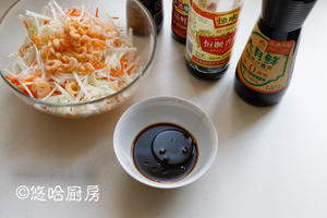 金钩海米拌白菜的做法 步骤8