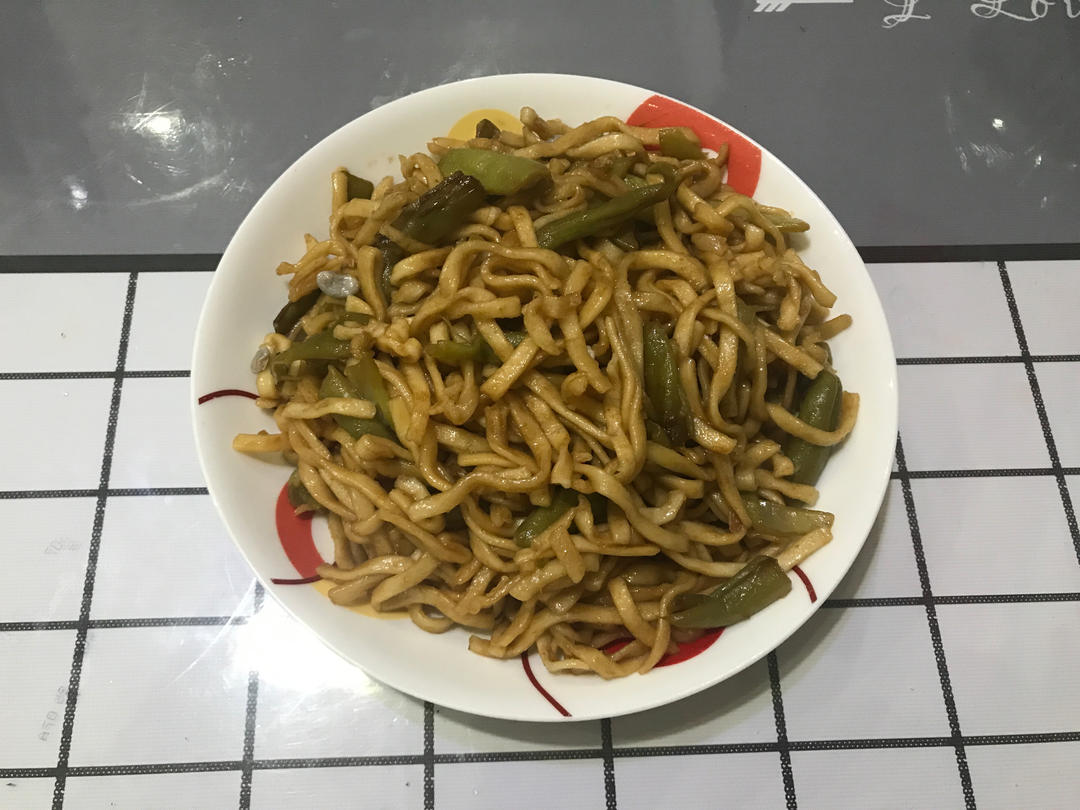 豆角焖面