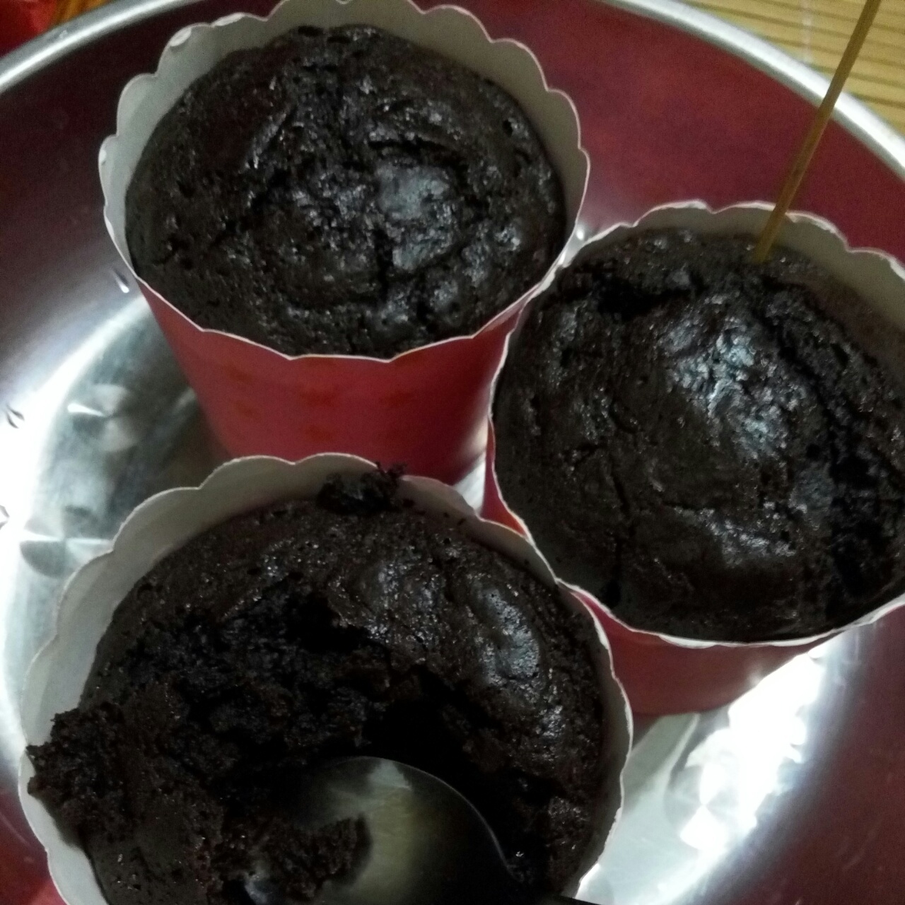 巧克力纸杯蛋糕