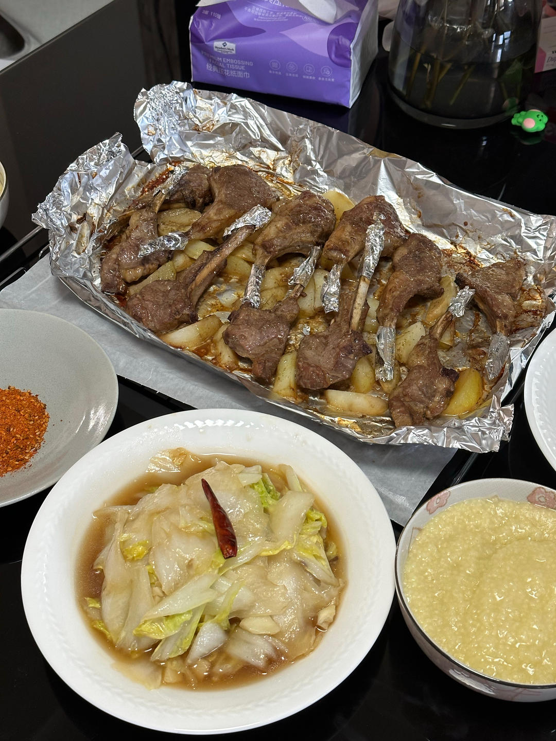 超好吃的烤羊排烤箱版