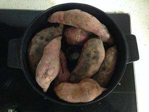 烤红薯（铸铁烤锅版）的做法 步骤2