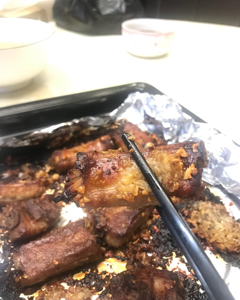香到骨头里的蒜香排骨（烤箱）