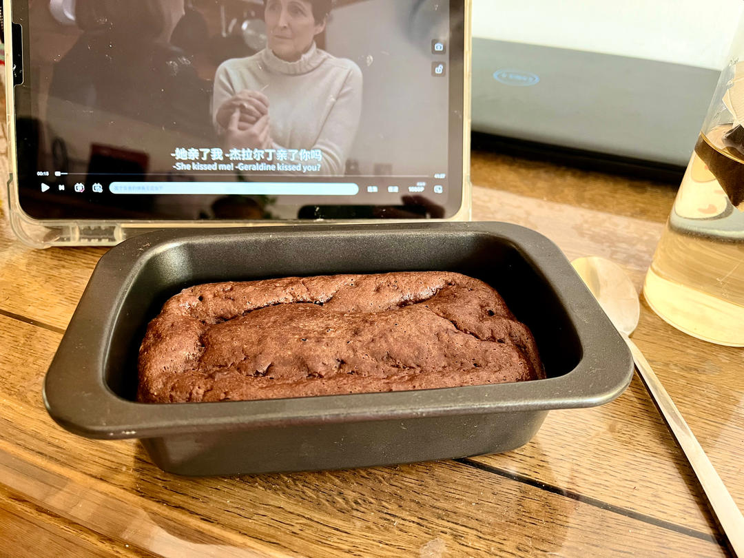 软糯醇香~无油无糖香蕉版低卡布朗尼~