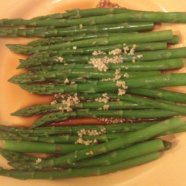 白灼芦笋