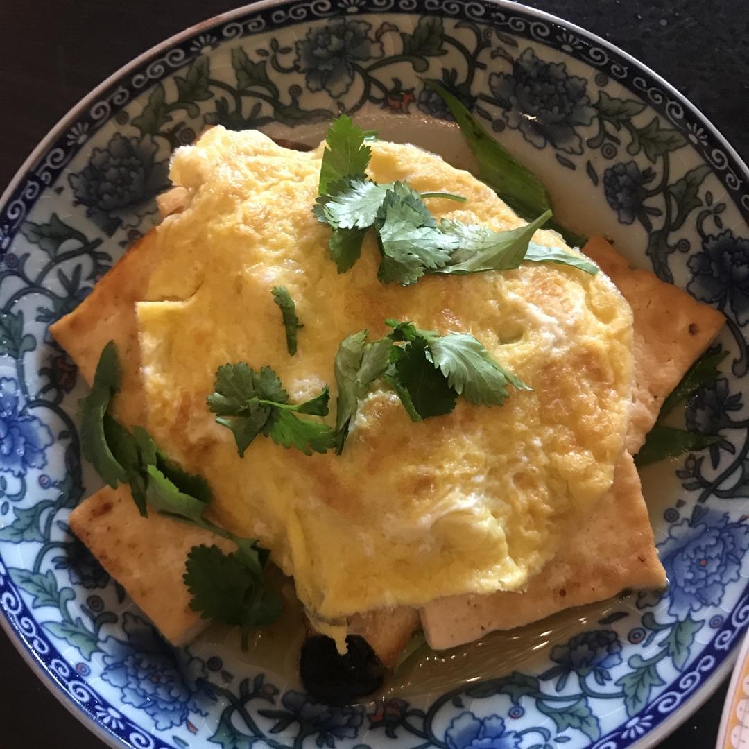 香煎豆腐--家常豆腐