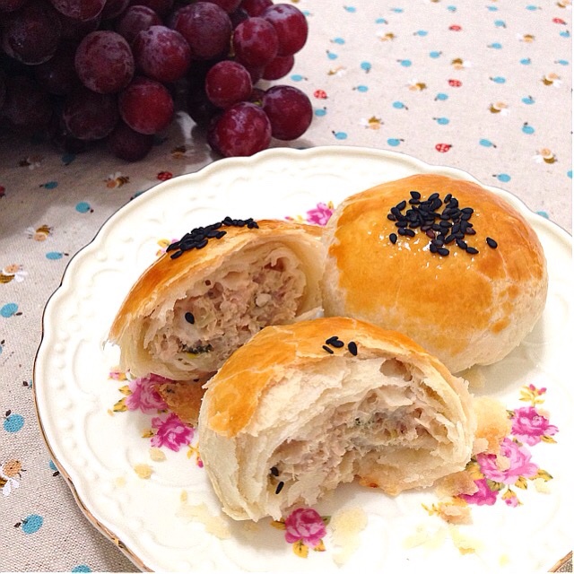 泳式鲜肉榨菜月饼