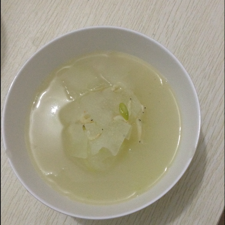 冬瓜虾皮汤