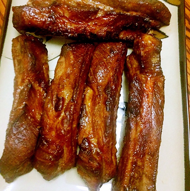 蒜香烤排骨