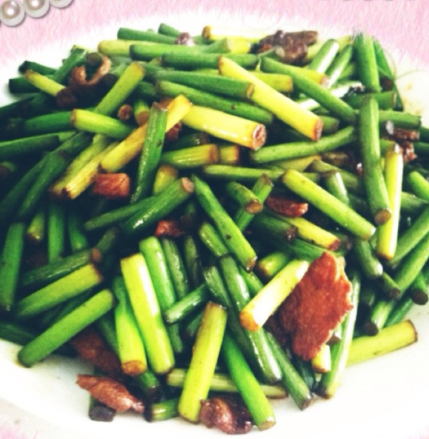 蒜薹炒肉