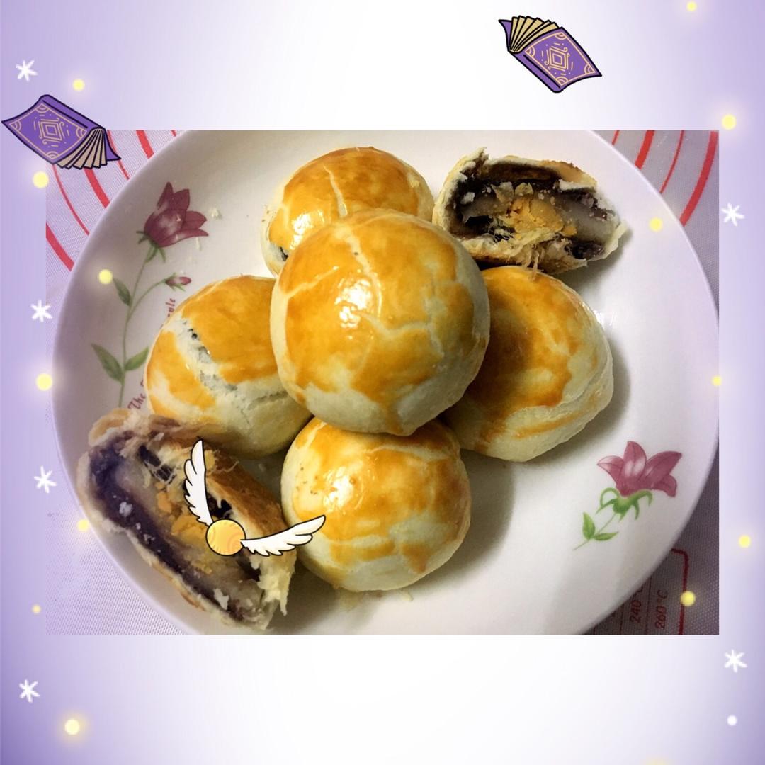 ㊙️网红麻薯肉松蛋黄酥🔥，好吃到爆‼️