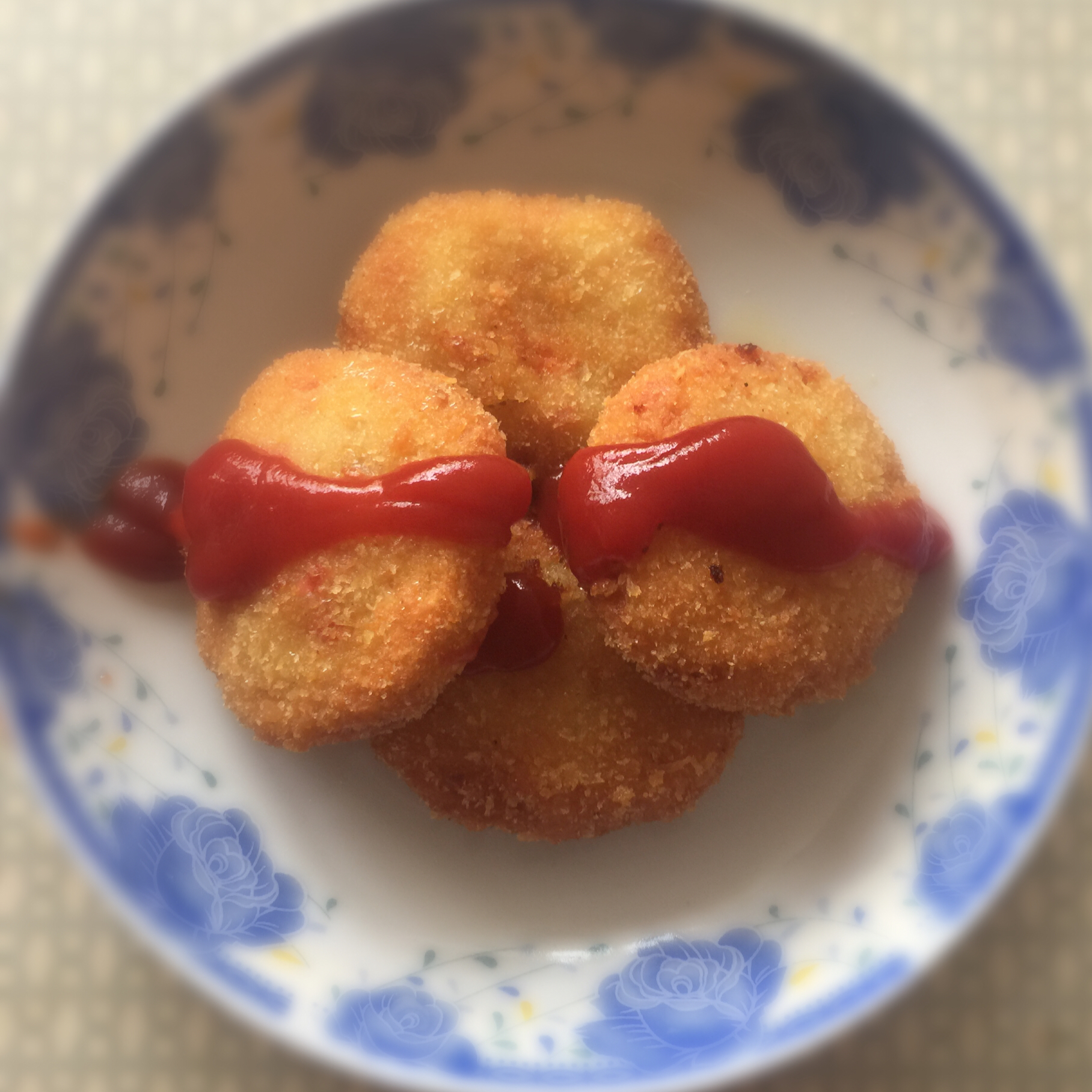 可乐饼 （肉末洋葱土豆饼）