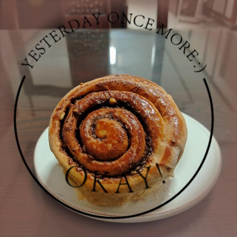 秋冬限定｜全麦红糖核桃肉桂卷