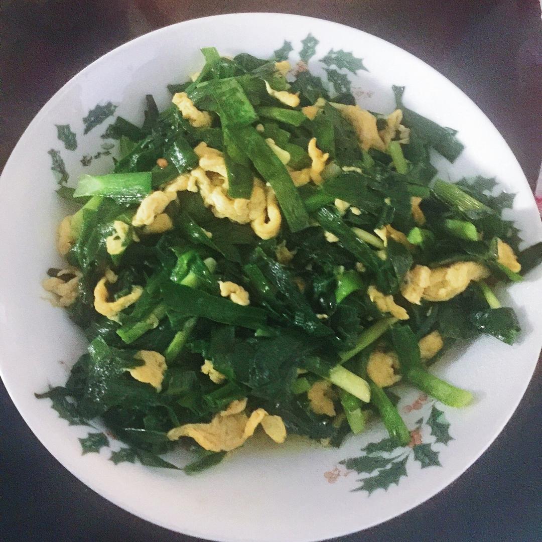 韭菜炒鸡蛋