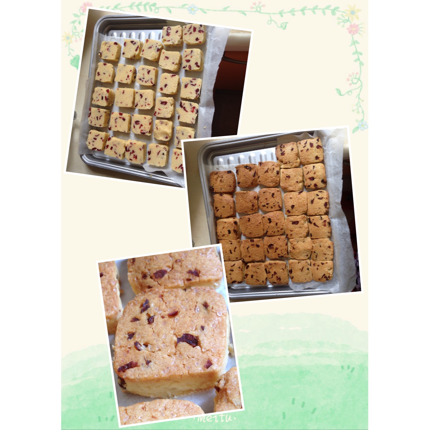 蔓越莓饼干--新手烘焙0压力 #皮黑森林#